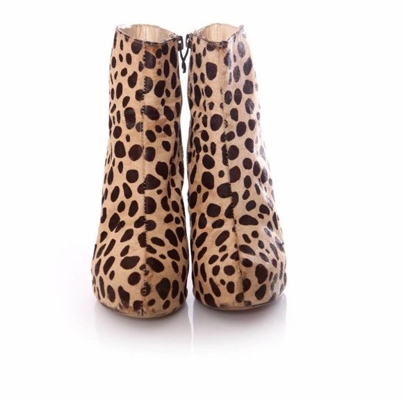 Christian Louboutin Shoes - Christian Louboutin Animal Print Ankle Boots